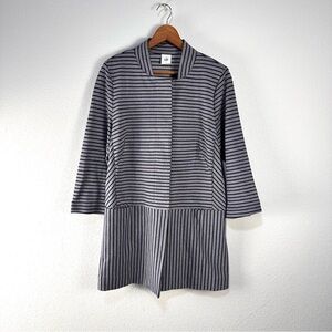 Cabi Striped Car‎ Coat Sz L